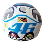 AGV Turtle Azul + Viseira Fume Tartaruga Xopen — imagem 2