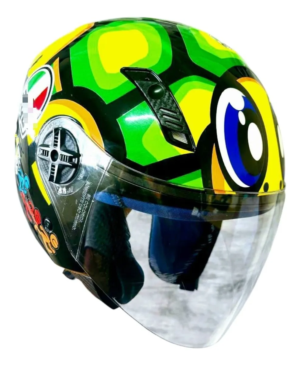 AGV Turtle Verde Tartaruga Personalizado — imagem 2