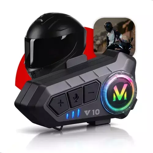 Intercomunicador Bluetooth V10 para Capacete — imagem 1