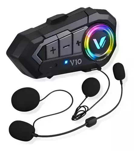 Intercomunicador Bluetooth V10 para Capacete — imagem 2