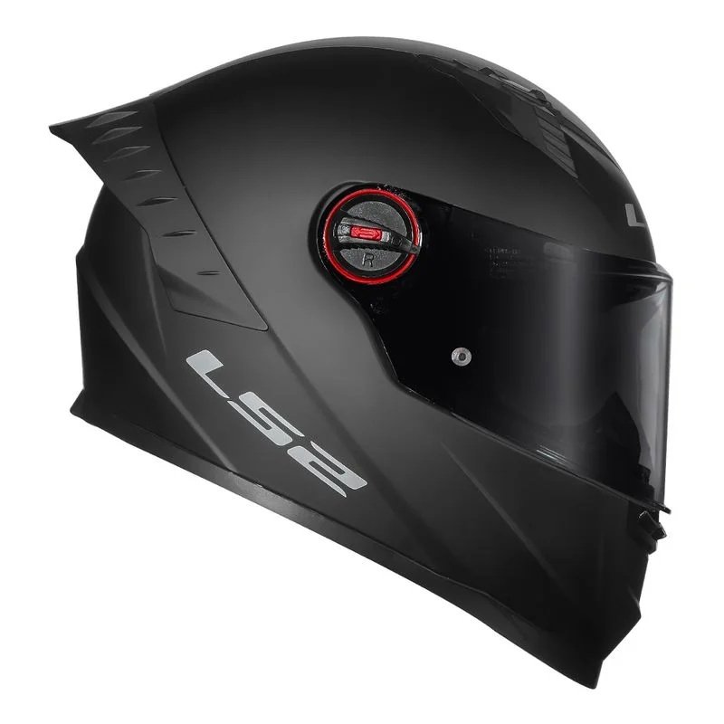 LS2 FF358 Classic Pro Monocolor Preto Fosco — imagem 1