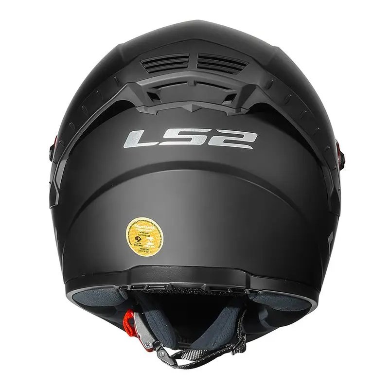 LS2 FF358 Classic Pro Monocolor Preto Fosco — imagem 2