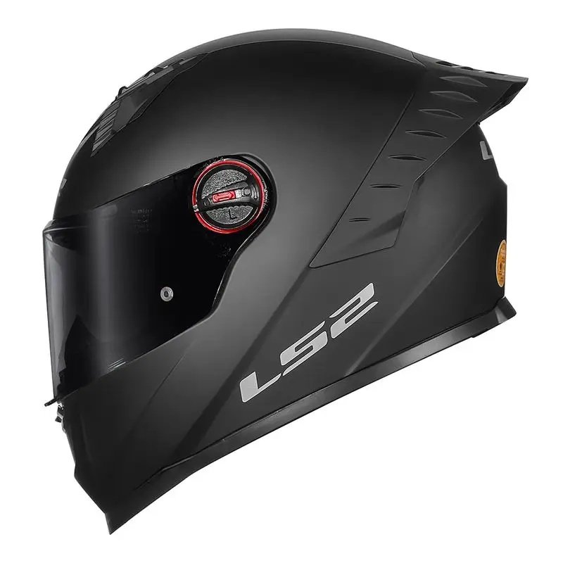 LS2 FF358 Classic Pro Monocolor Preto Fosco — imagem 5