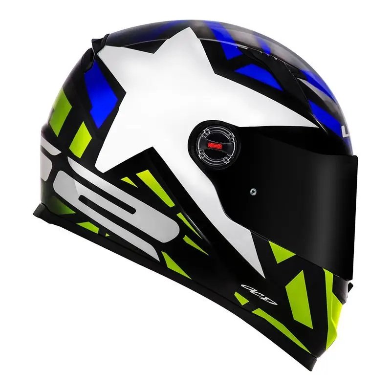 Capacete LS2 FF358 Classic Starwar Azul — imagem 1